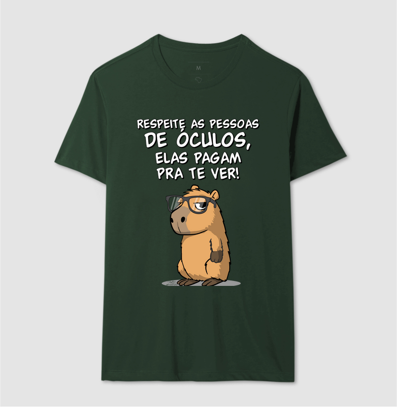 Camiseta Capivara Óculos - Imagem 12