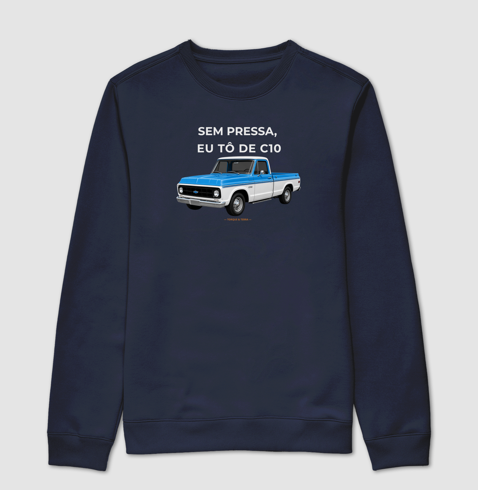 Sem pressa, eu tô de C10 - azul e branca - Imagem 5
