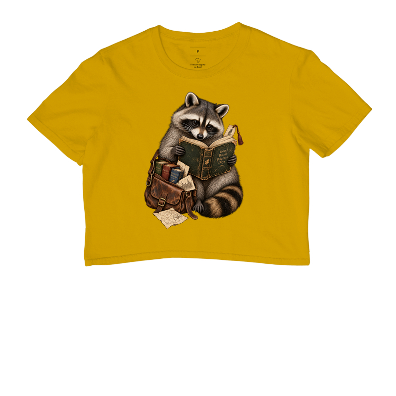 Camiseta Guaxinim Leitor - Imagem 7