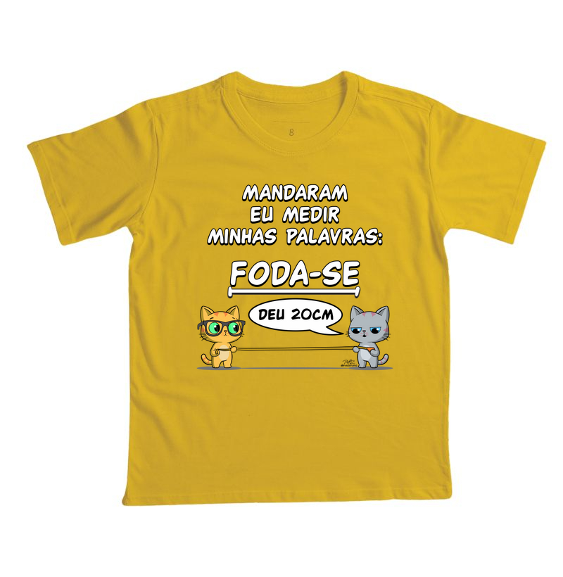 Camiseta Gato Sincero Medir Palavras - Imagem 6