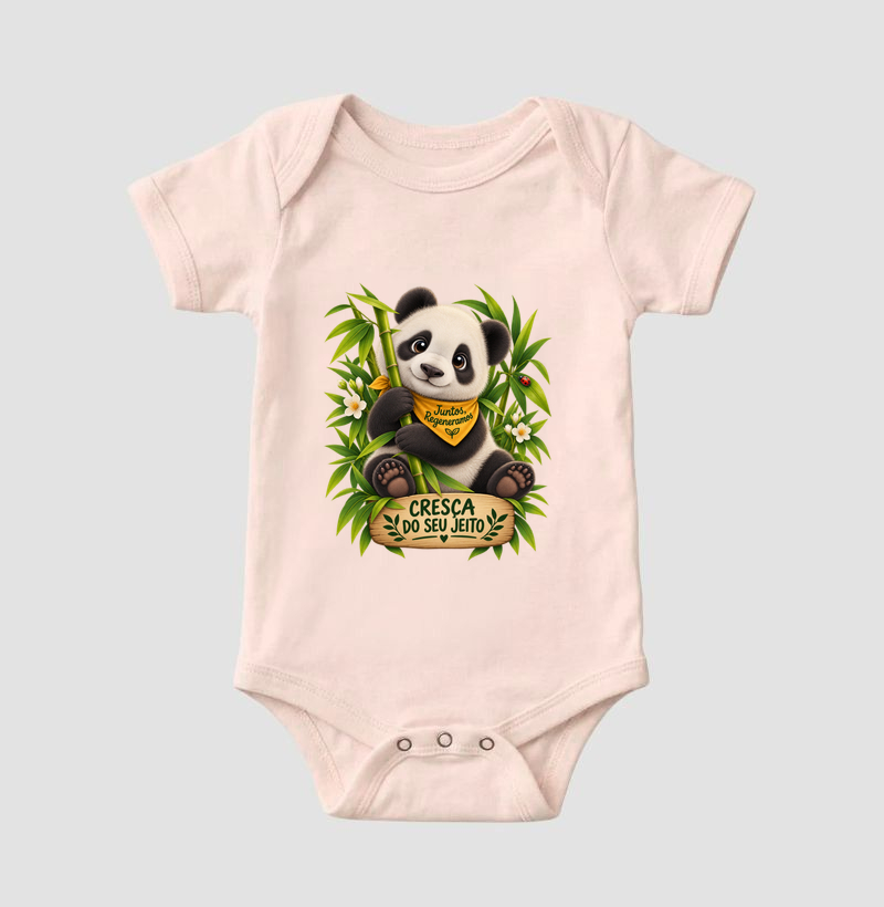Body Infantil - Panda - Imagem 3