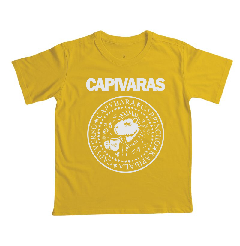 Camiseta Capivara Punk Rock - Imagem 2