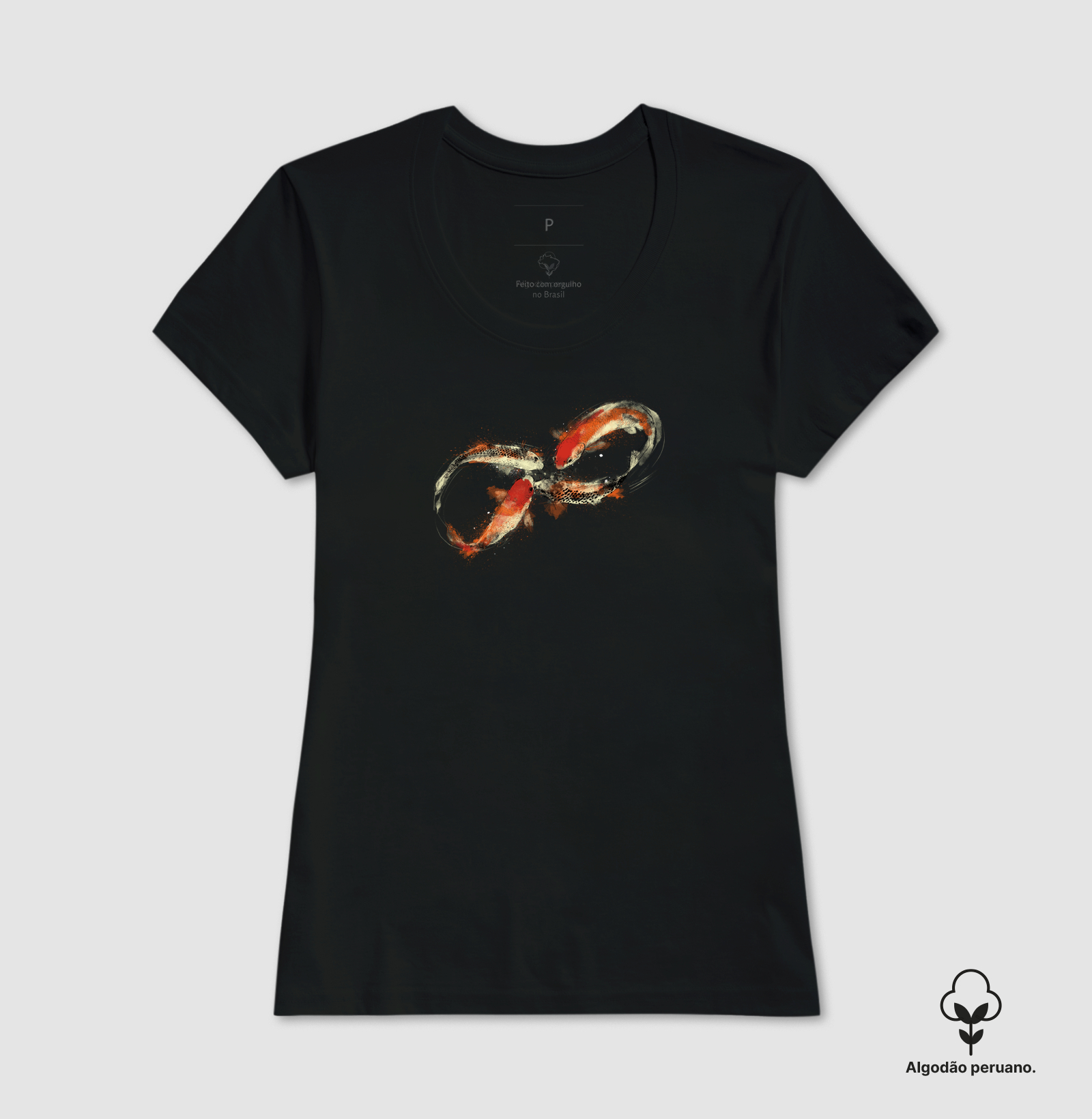 Camiseta Infinity Kois Algodão Peruano - Imagem 4