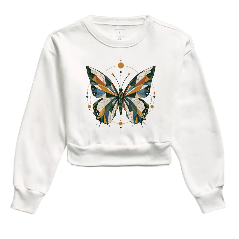 Cropped Moletom - Borboleta - Imagem 3