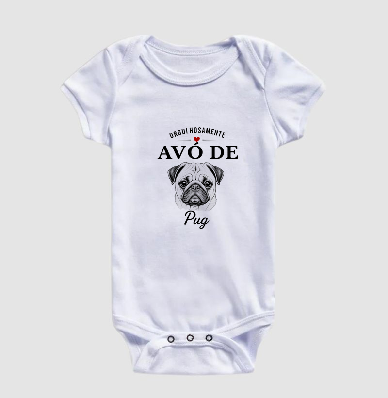 Orgulhosamente Avó de Pug - Imagem 3