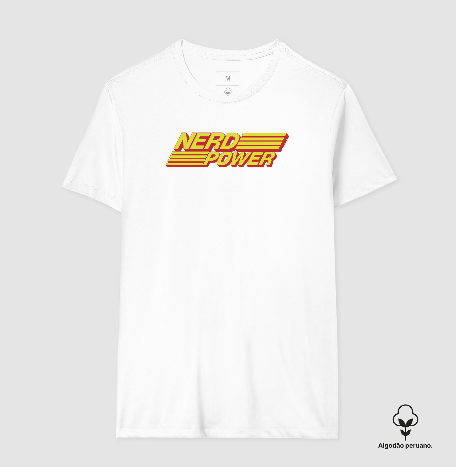 Camiseta Algodão Peruano Nerd Power - Imagem 7