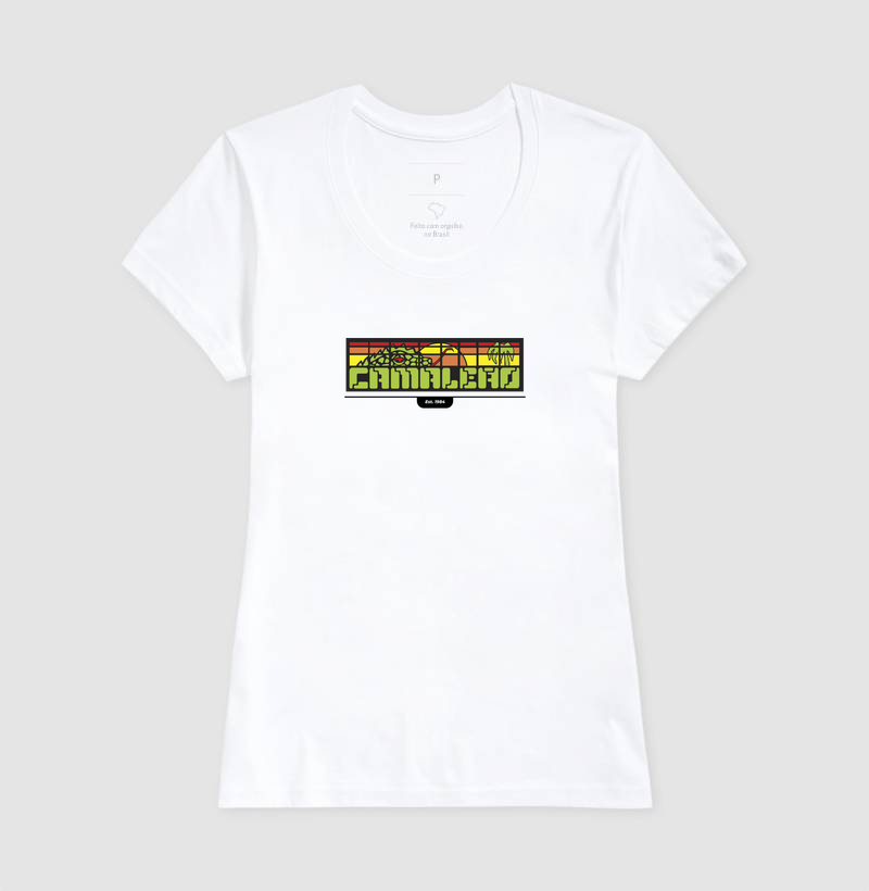 Camiseta Feminina Camaleão - Marca 1984 - Imagem 3