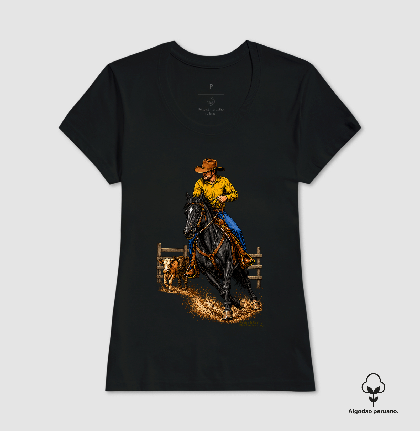 Mangalarga Marchador - Ranch Sorting. - Imagem 3