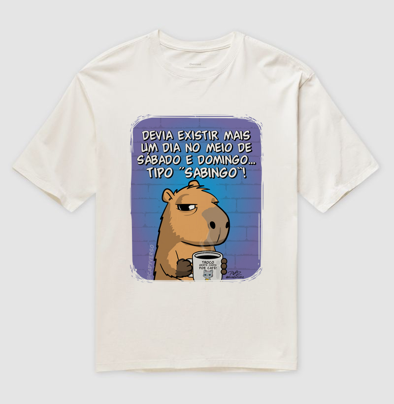 Camiseta Capivara Sabingo - Imagem 4