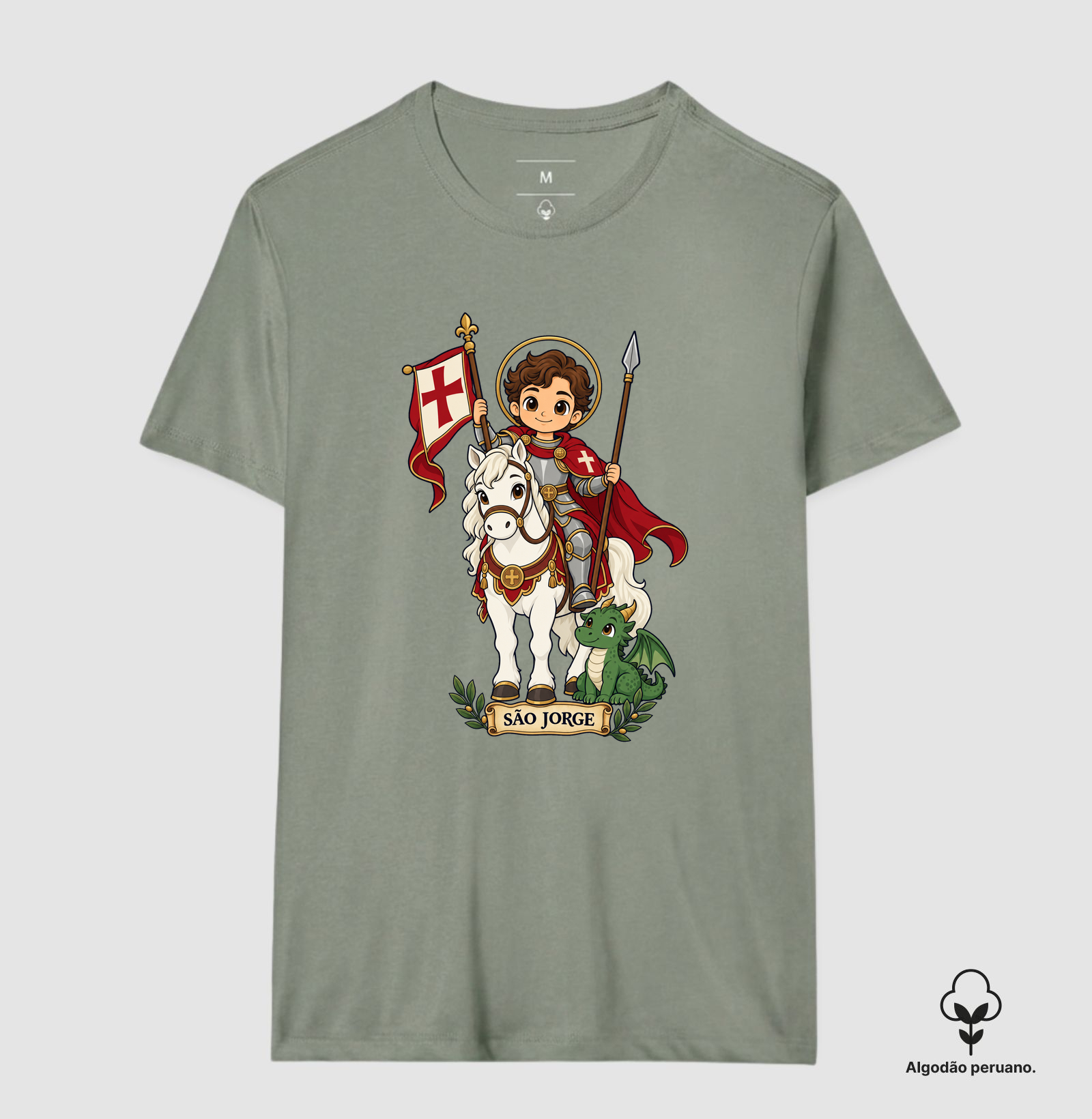 São Jorge estilo chibi - Imagem 6
