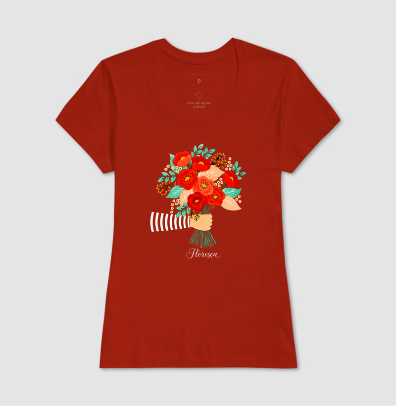 Camiseta Buquê de flores - Imagem 11