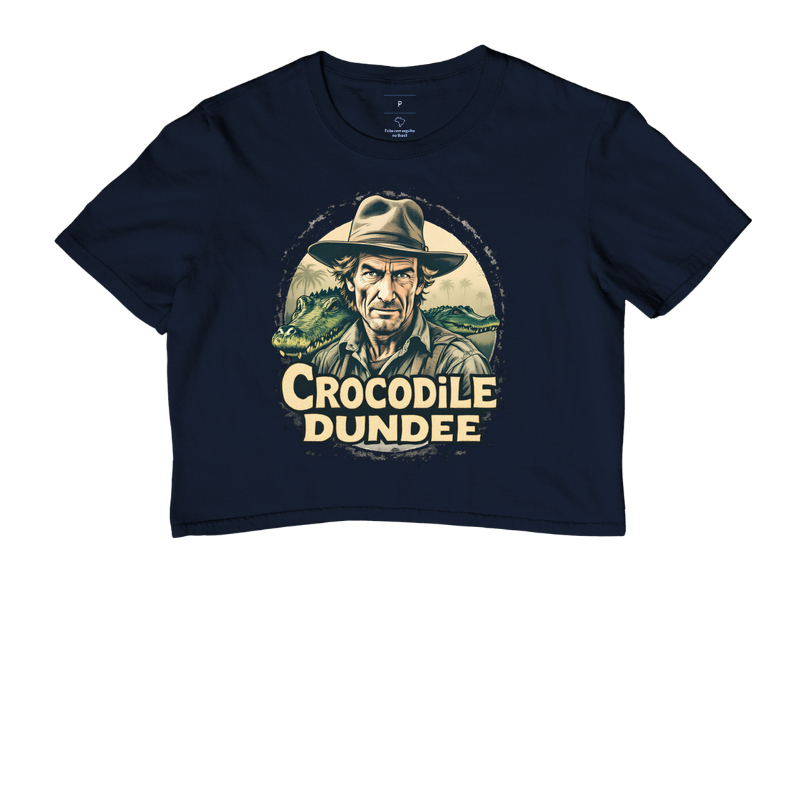 Camiseta Crocodilo Dundee Selvagem - Imagem 4
