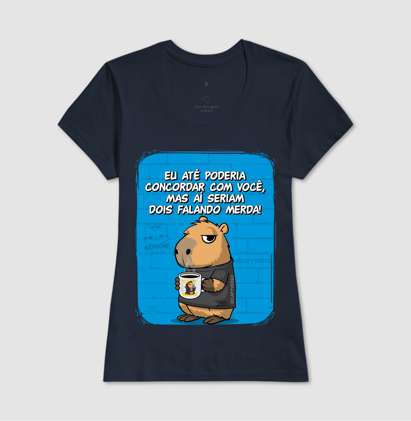 Camiseta Capivara Falando Merda - Imagem 7