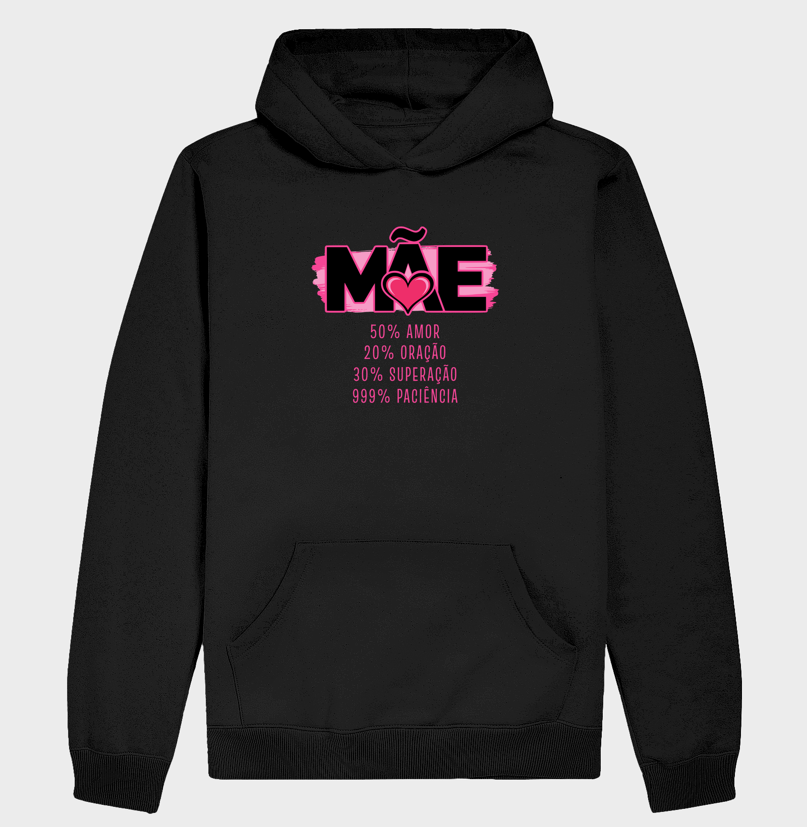 Hoodie Moletom 100% Mãe - Imagem 2