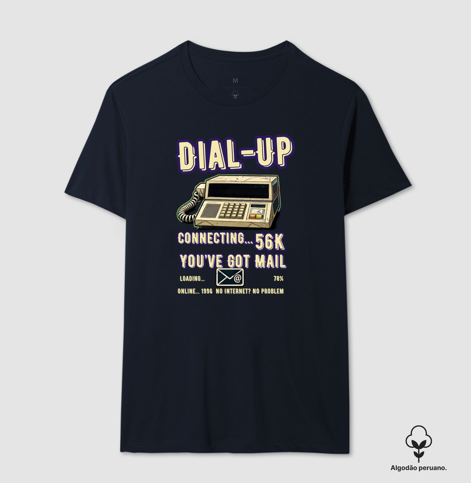  Camiseta Dial-Up - Imagem 6