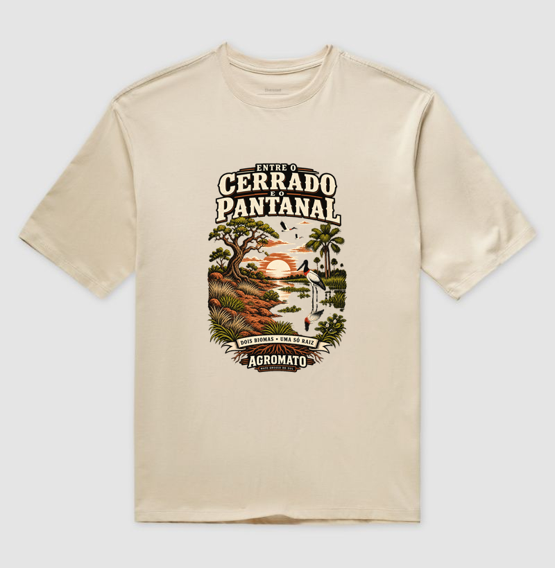 Camiseta Entre o Cerrado e o Pantanal - Imagem 3