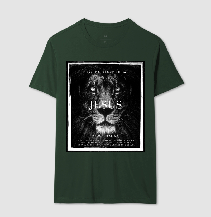Camiseta Cristã Leão da Tribo de Judá - Imagem 12