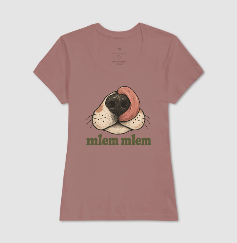 Camiseta Cachorro Feliz "mlem mlem" | Pet Lover | Pelo & Pano - Imagem 17