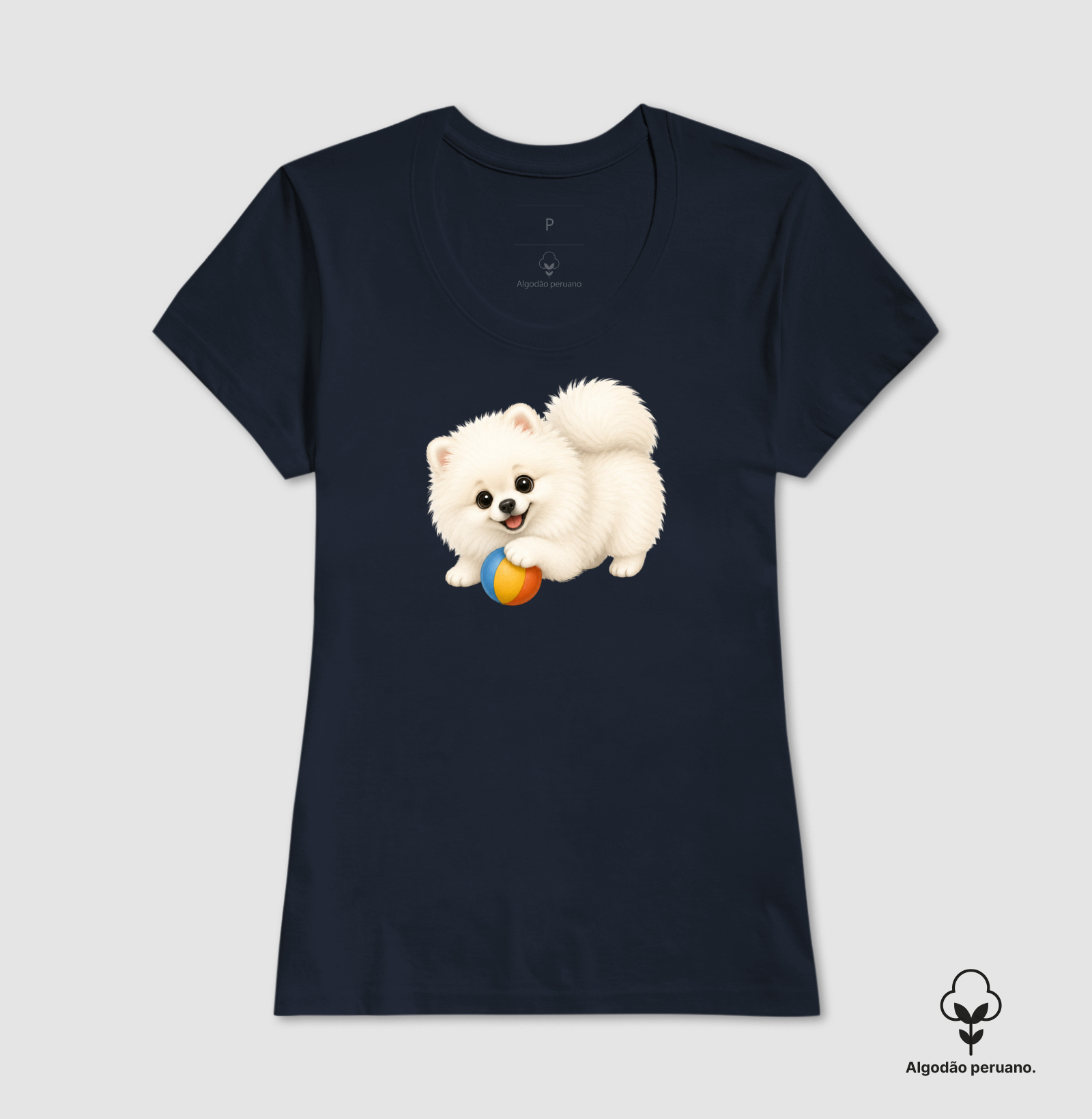 Pomerânia (Spitz Alemão) Branco - Desenho Animado - Imagem 8
