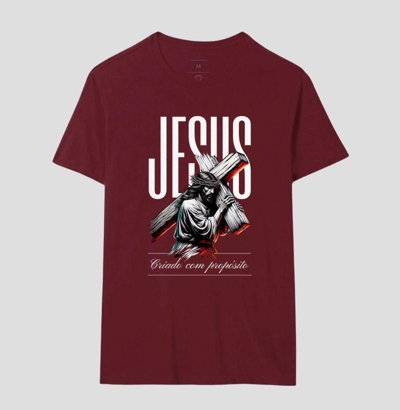Camiseta Criado Com Propósito - Imagem 8