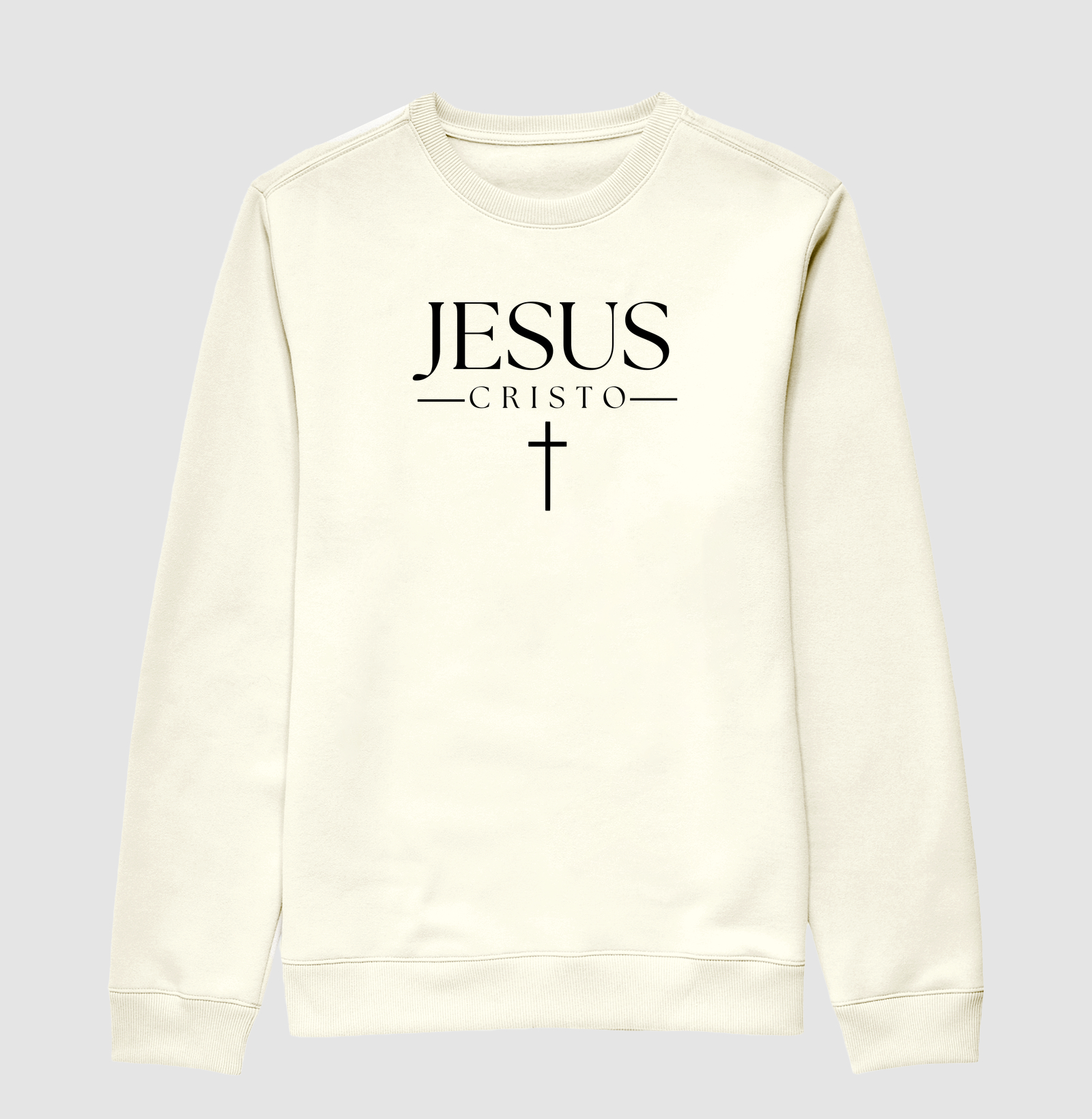 Suéter Moletom Jesus Cristo Clássico - Imagem 2