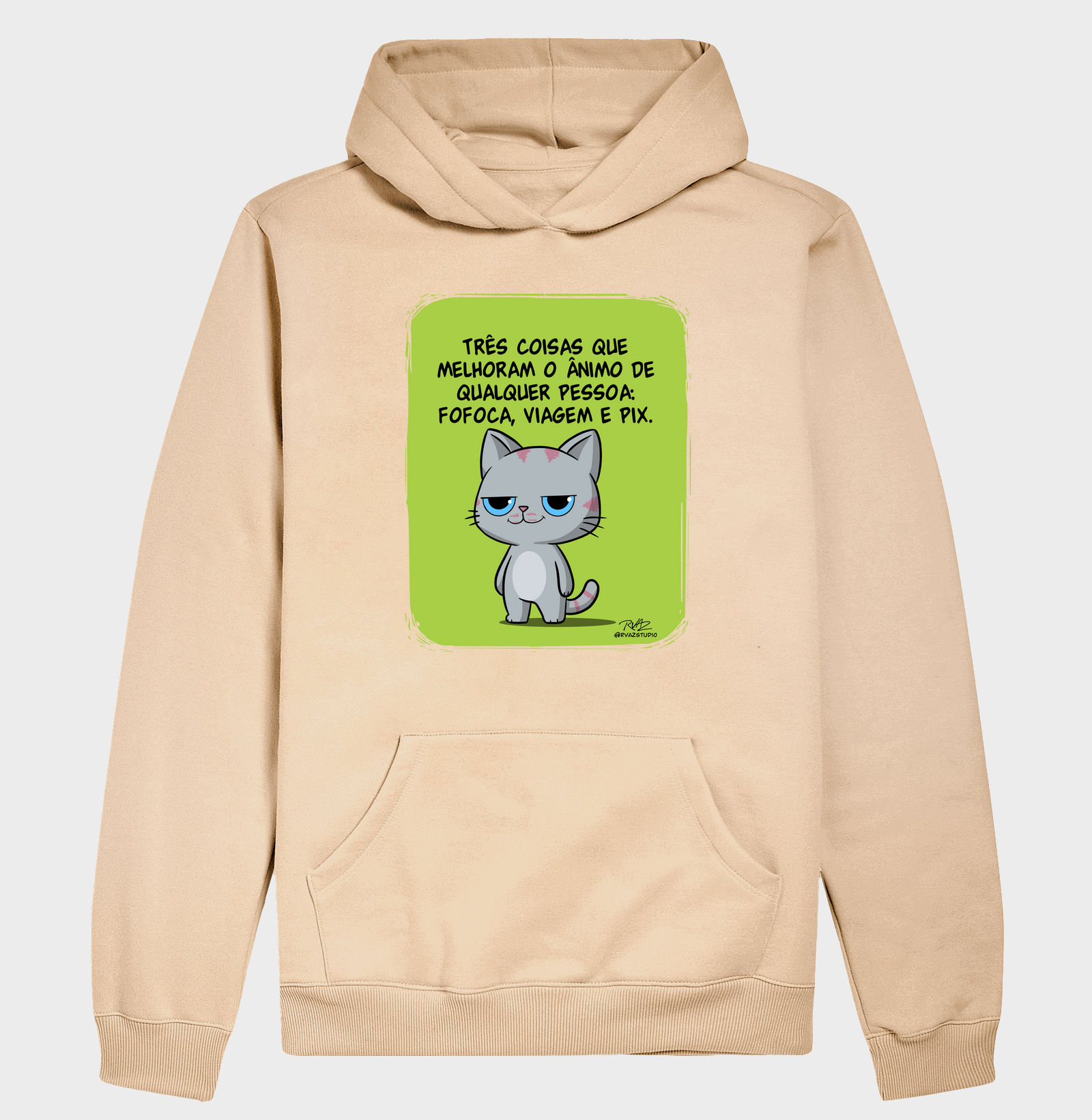 Camiseta Gato Sincero Fofoca Viagem e Pix - Imagem 5