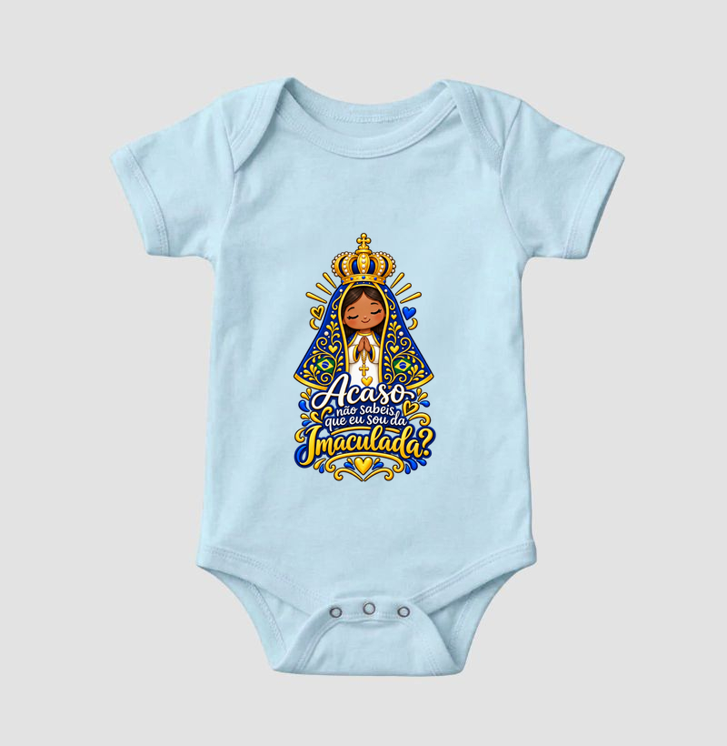 Acaso não sabeis que eu sou da Imaculada? | Nossa Senhora Aparecida Baby - Imagem 3