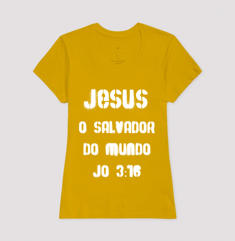 Camiseta Cristã O Salvador do Mundo - Imagem 15