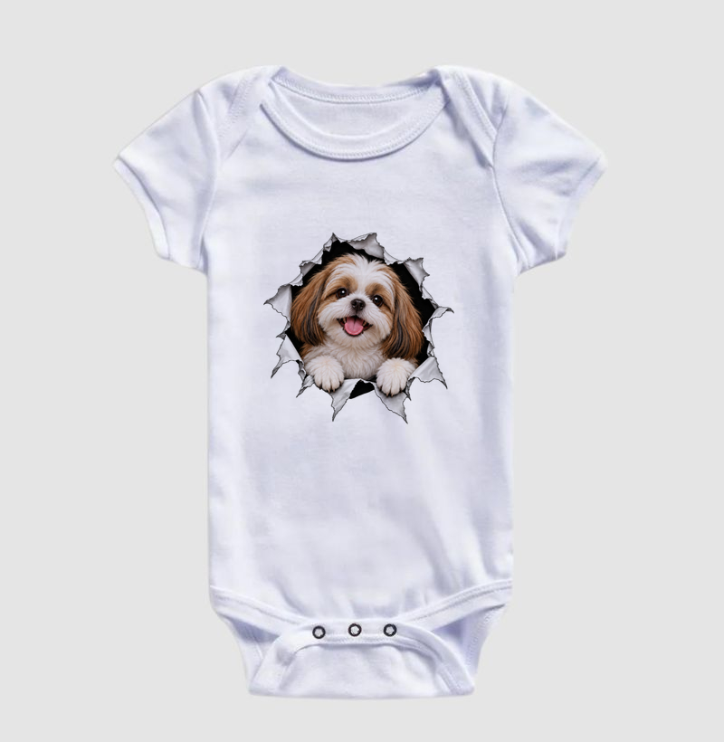 Cachorro Saindo da Camisa - Imagem 3