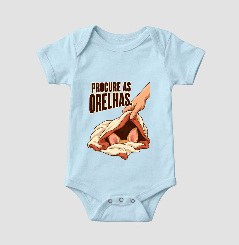 Procure as orelhas.  - Imagem 4