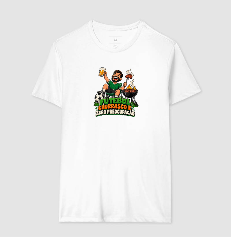 Camiseta Futebol e Churrasco. - Imagem 2