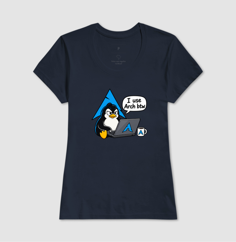 I Use Arch BTW — Pinguim Arch Edition - Imagem 7