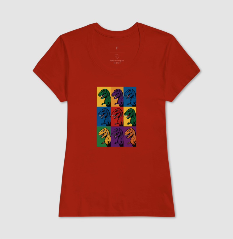 Camiseta Dino Pop T-Rex - Imagem 13