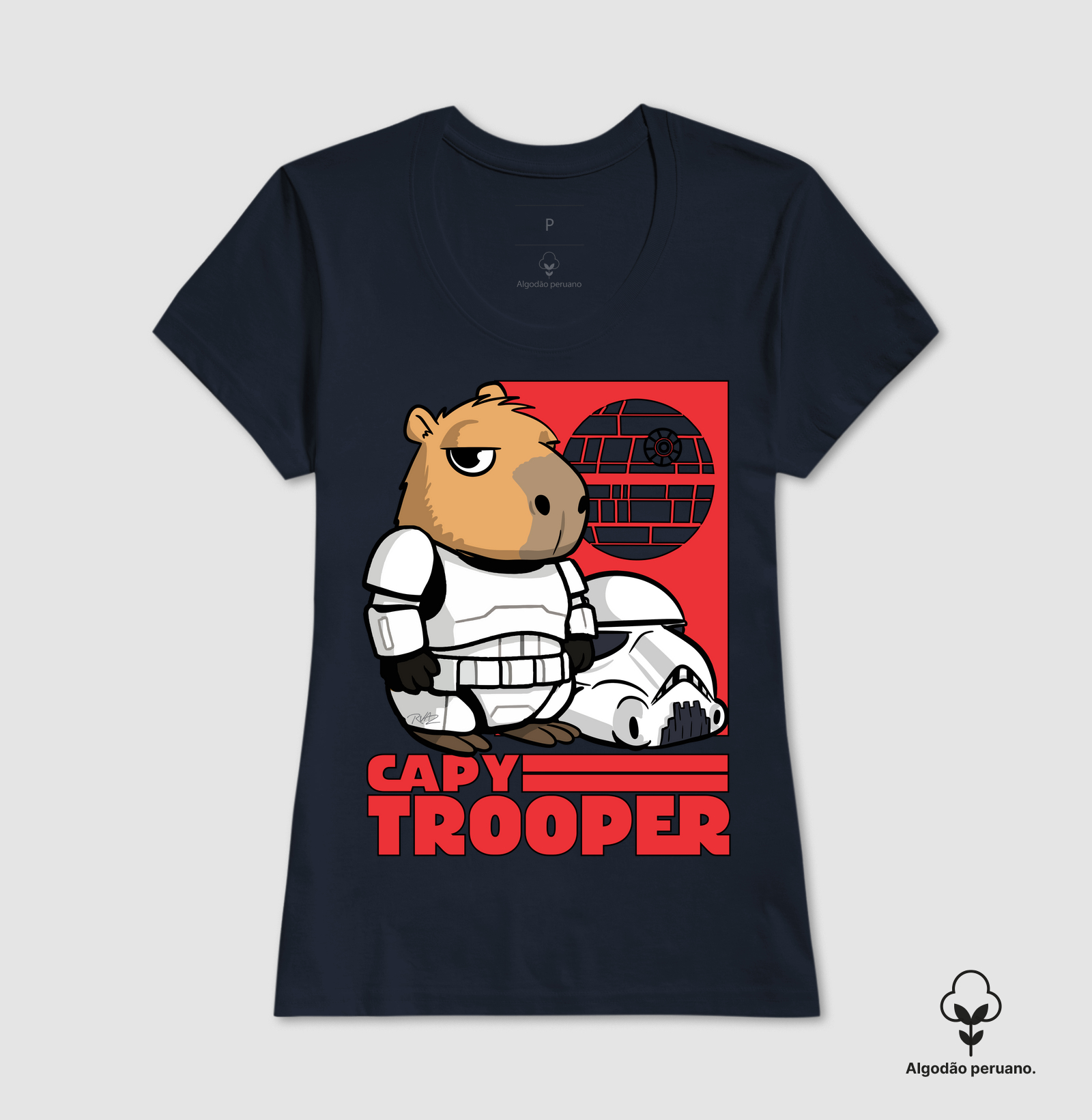 Camiseta Capivara Trooper - Imagem 5