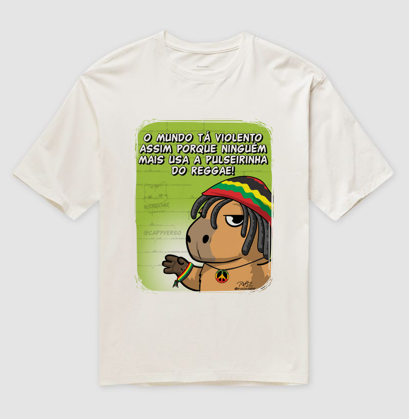 Camiseta Capivara Reggae - Imagem 4