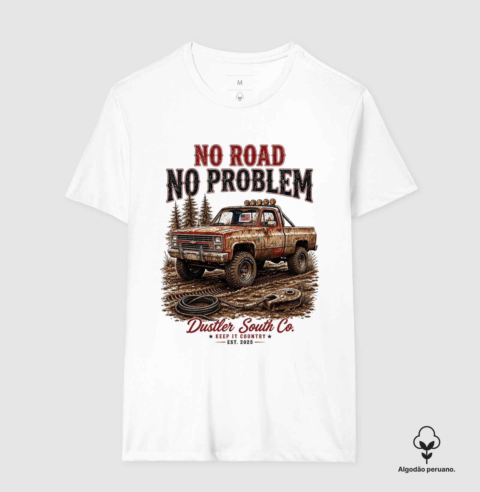 Camiseta Country Truck  No Road No Problem - Imagem 2