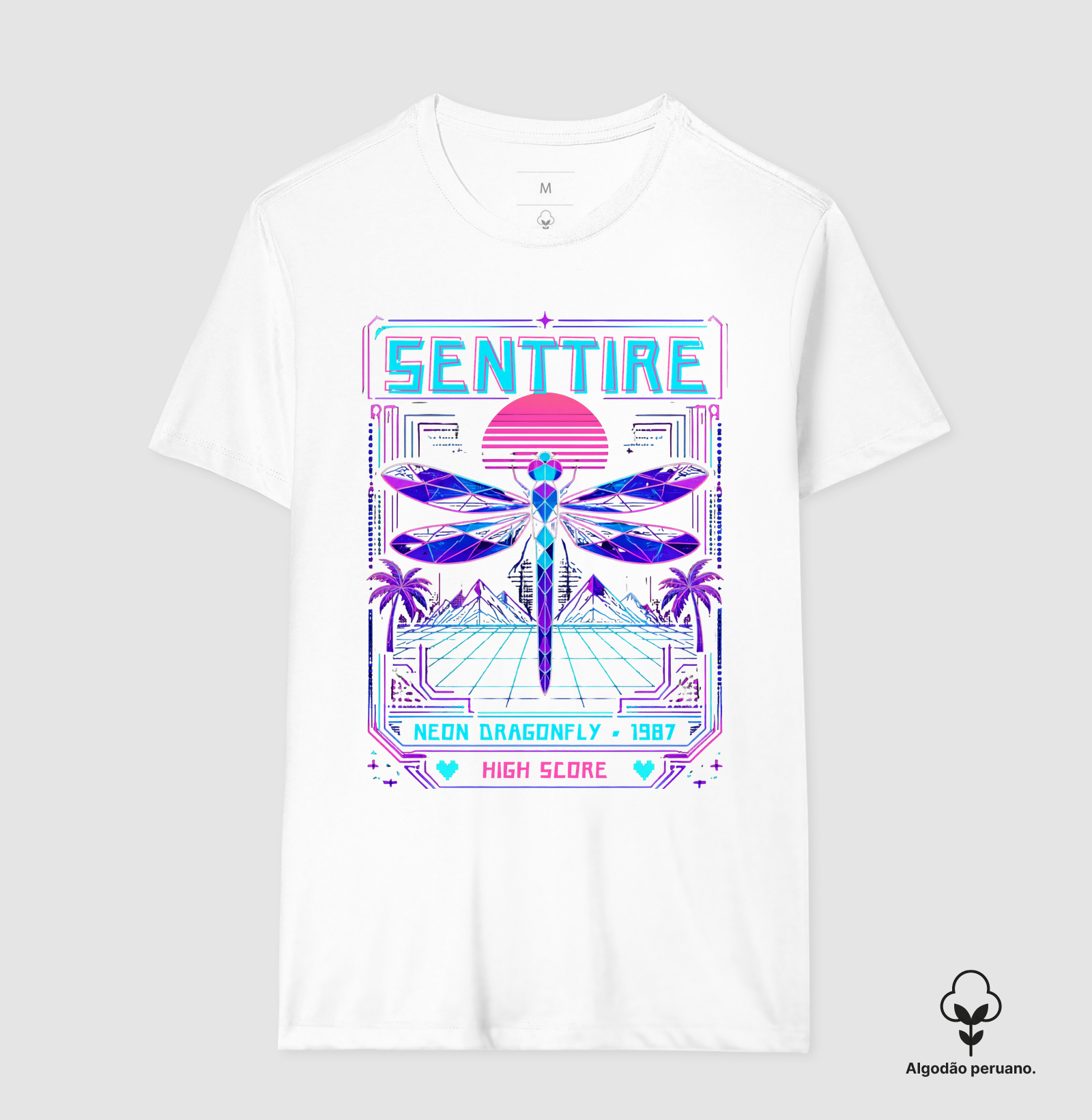 Camiseta Algodão Peruano Arcarde - Imagem 5