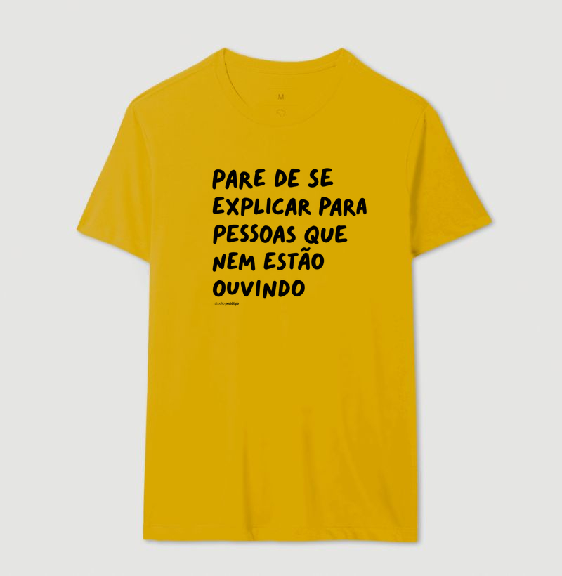 Camiseta Pare de Se Explicar - Imagem 14