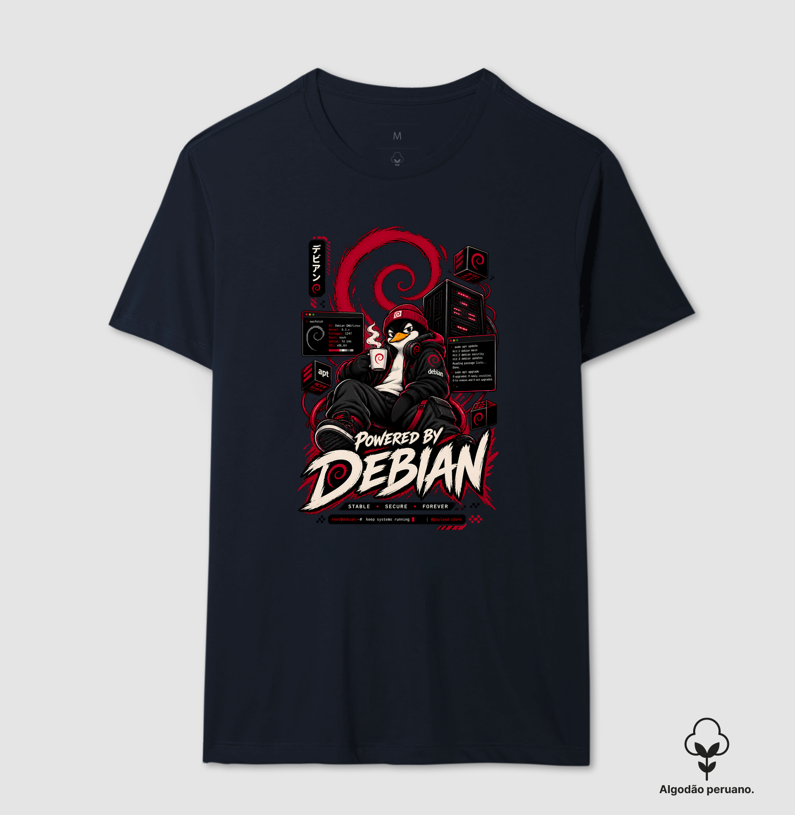 Powered by Debian — Stable, Secure, Forever - Imagem 8