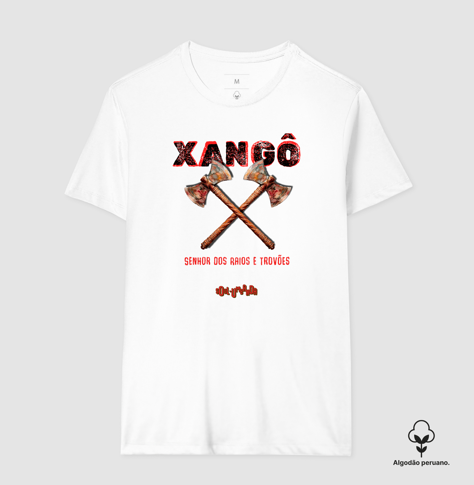 pima XANGÔ senhor dos raios e trovões masculina - Imagem 5