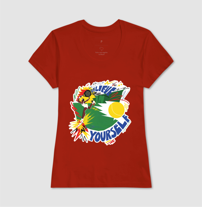 Camiseta Padel Believe in Yourself Smash - Imagem 7