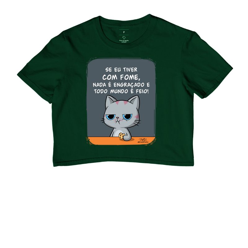 Camiseta Gato Sincero Fome - Imagem 5