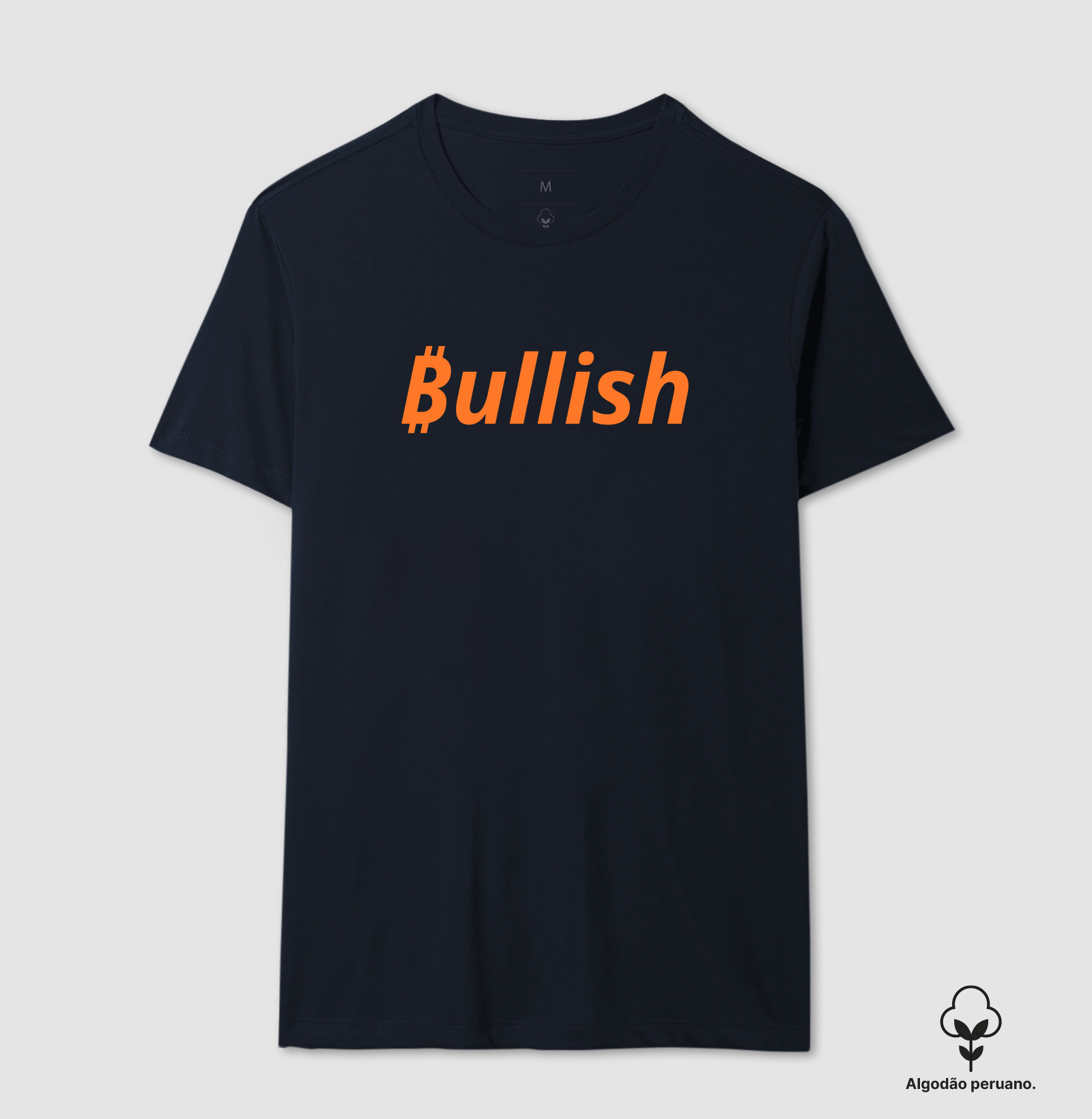 Camiseta Bitcoin ₿ullish Algodão peruano - Imagem 5