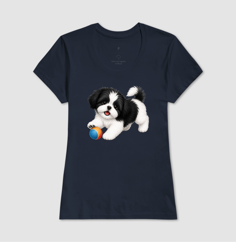 Shih Tzu Preto - Desenho Animado - Imagem 7