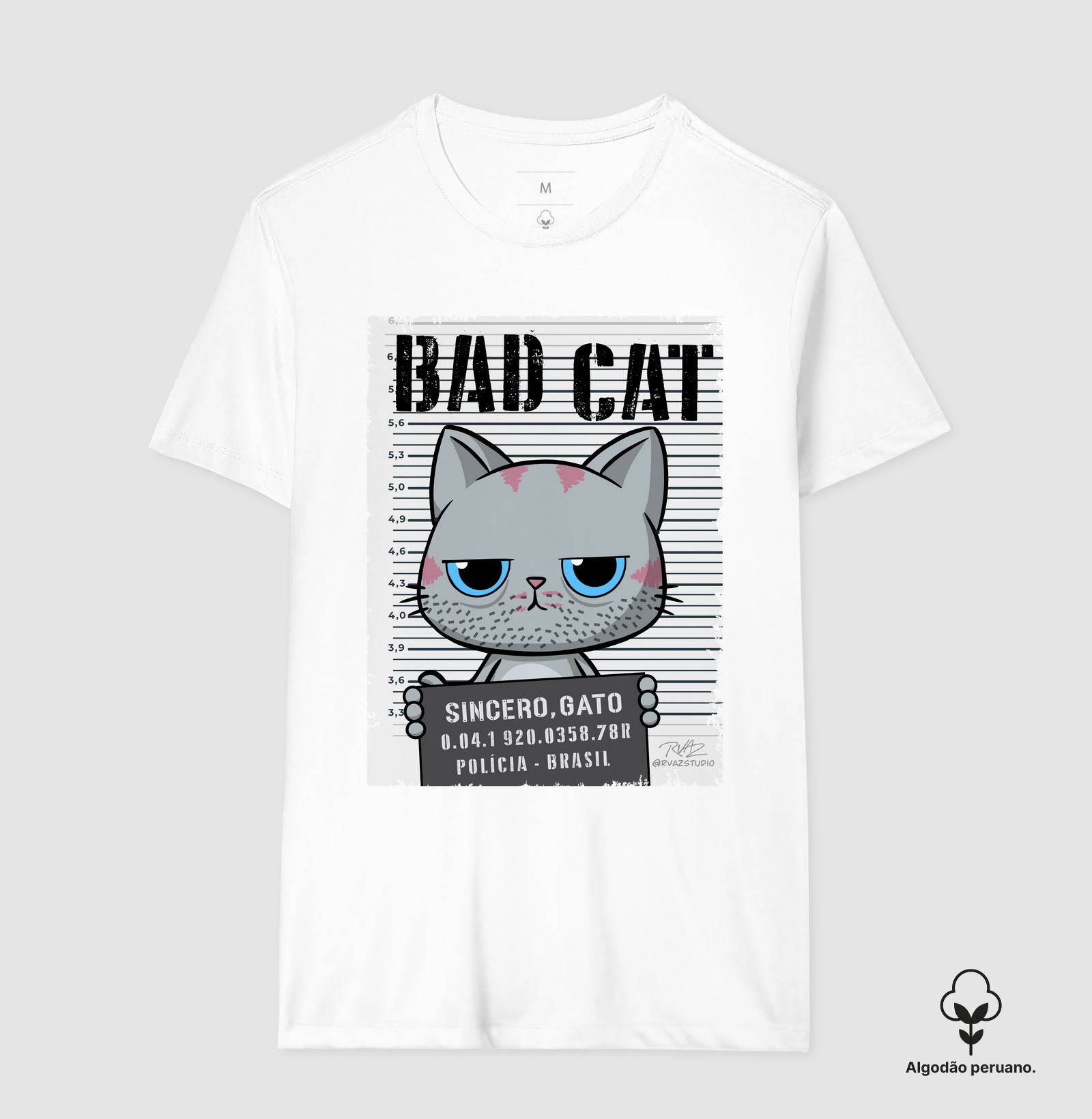 Camiseta Bad Cat - Imagem 4