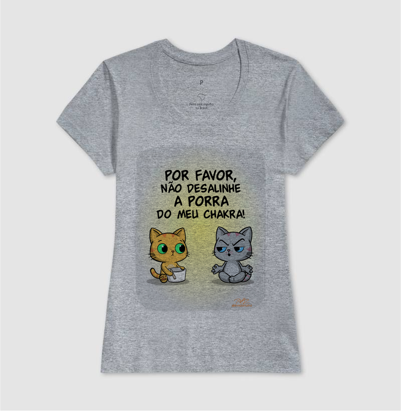 Camiseta Gato Sincero Chakra - Imagem 9