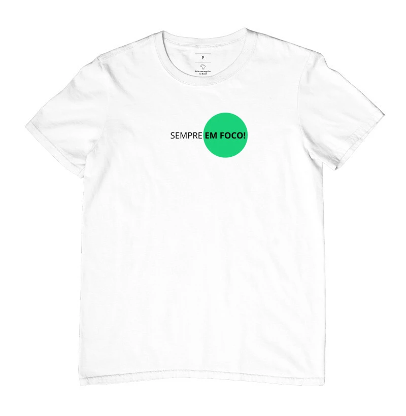 Camiseta sempre em foco - Imagem 4