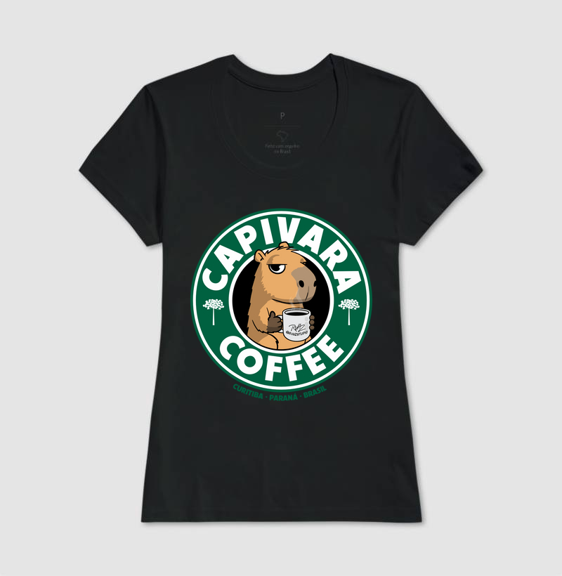 Camiseta Capivara Coffee - Imagem 3