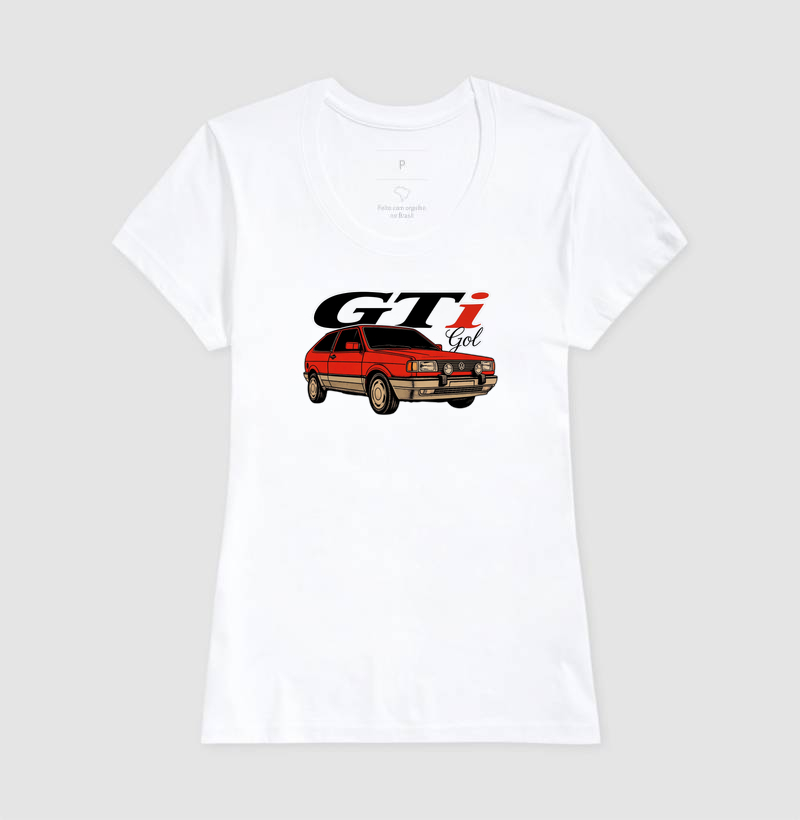Gol GTI Vermelho - Clássico VW Quadrado - GTI Gol Vintage - Imagem 3