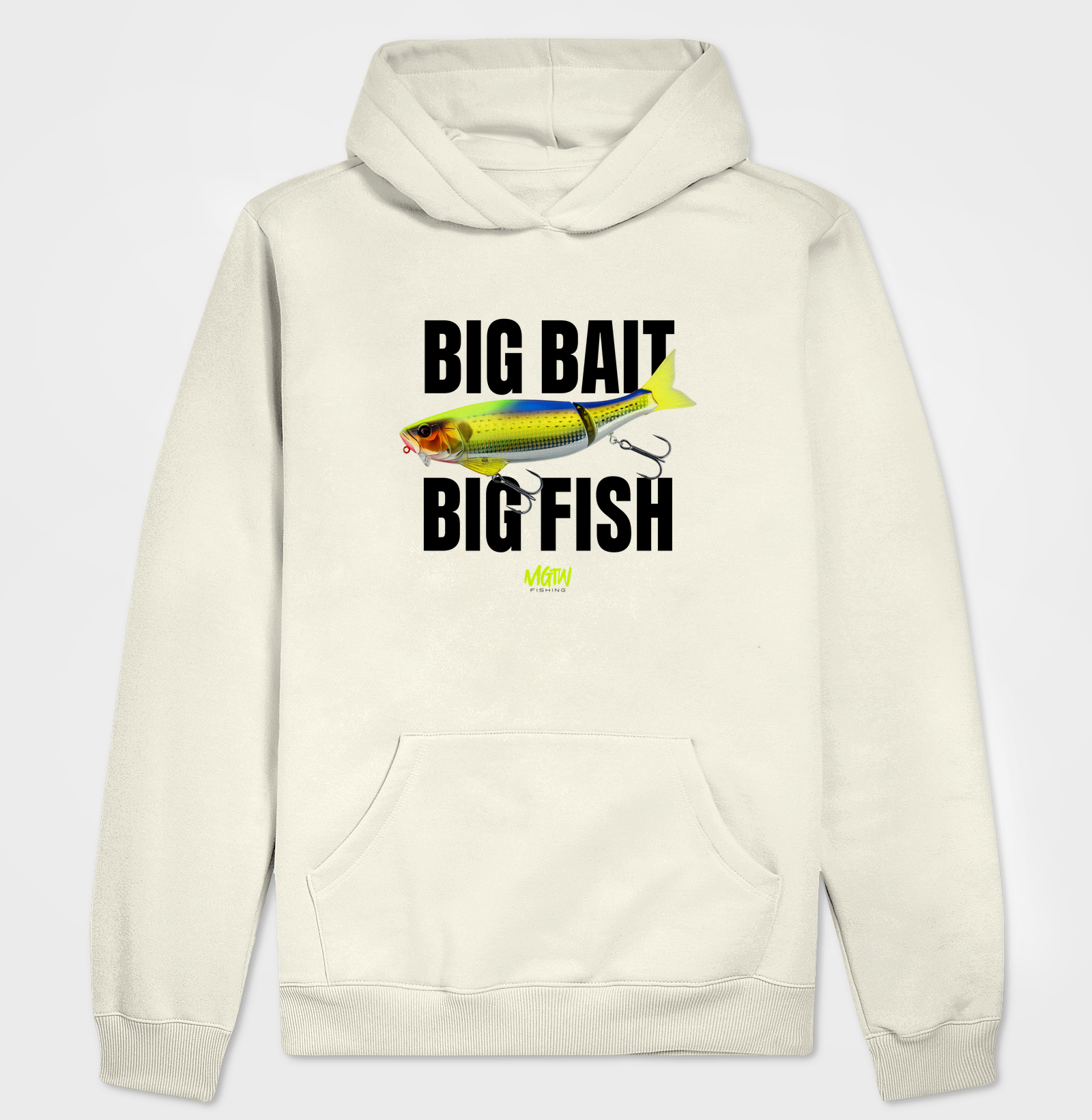 BIG BAIT BIG FISH - ATENÇÃO: Moletom corte SLIM, na dúvida opte por um tamanho maior.
